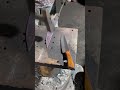 the process of making sharp kitchen knives #shorts