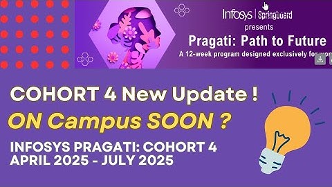 Pragati Cohort 4 - On Campus Session is Canceled or Not ? | New Updates on Cohort 4 