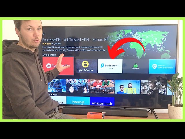 Why is there no VPN on my Samsung TV?