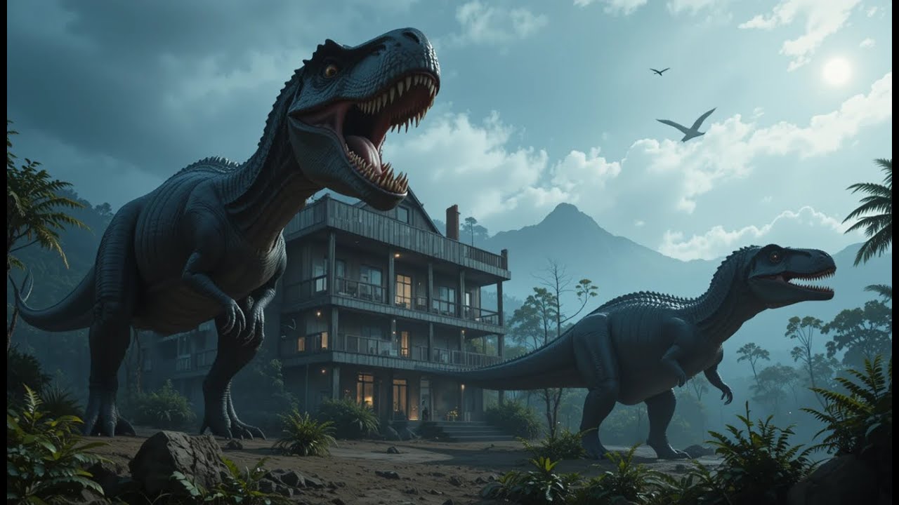 Win or Be Hunted: Survive Dinosaur Hotel! | Sci-Fi Movie | Survival Thriller | Free Movie