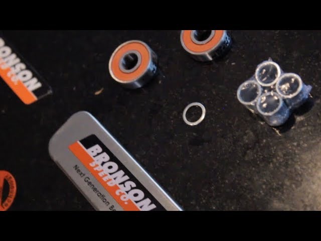 Bronson Speed Co Speed Co Skateboard-Kugellager, 8 Stück, Mehrfarbig, One Size
