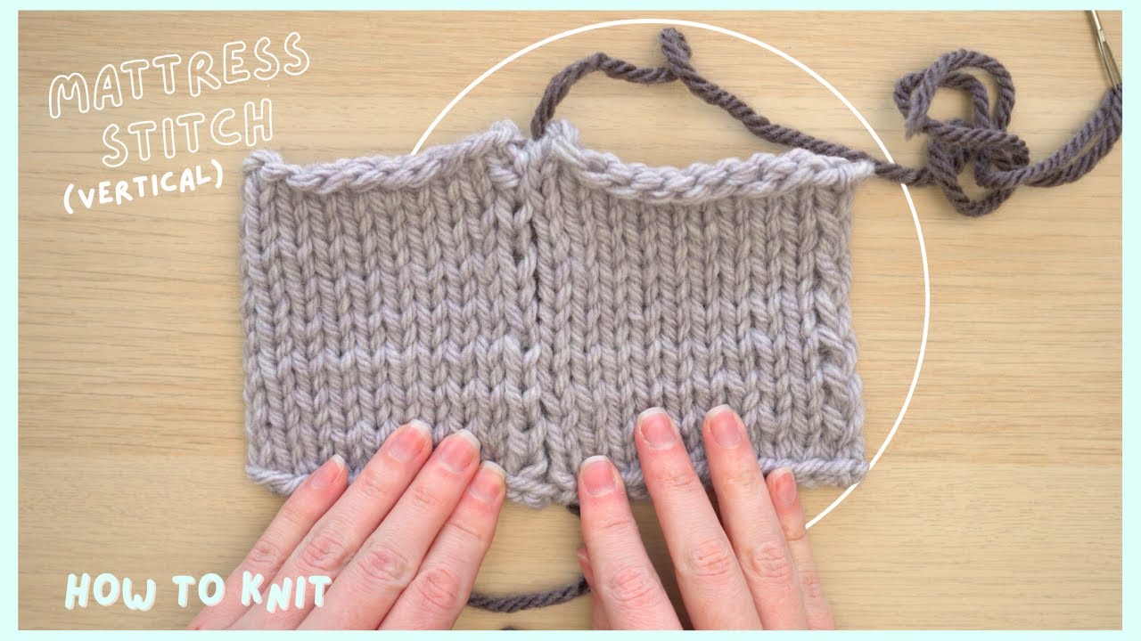 How to Knit: Finishing/Sewing Pieces Together – Lion Brand Yarn