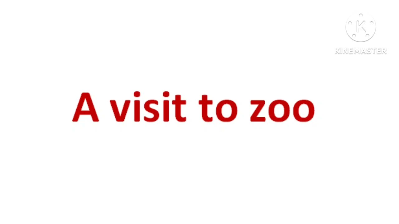 A visit to zoo Essay in English/short paragraph ||essay on a visit to zoo/English essay Visit to Zoo
