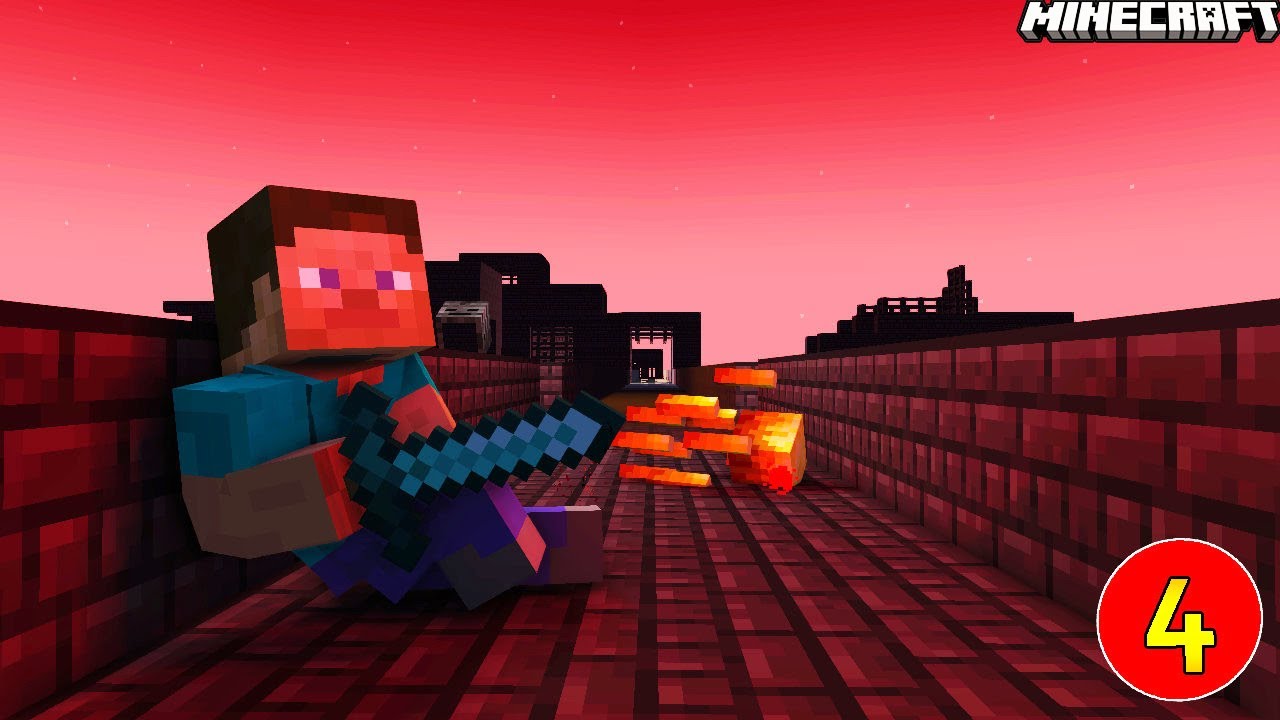 I Found a Nether Fortress in Minecraft. - YouTube