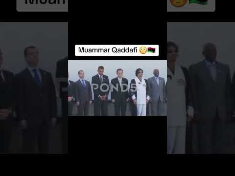 الكل يصفقون غير القذافي معمر القذافي أوباما