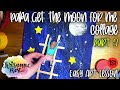 Make a popsicle stick ladder to the moon! Papa Please Get the Moon for Me Collage Part 3