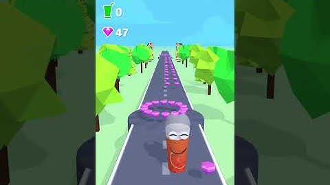 Juice Run 3D 😍🙈 - Gameplay walkthrough | android,iOS mobile | all levels | #shorts games funny