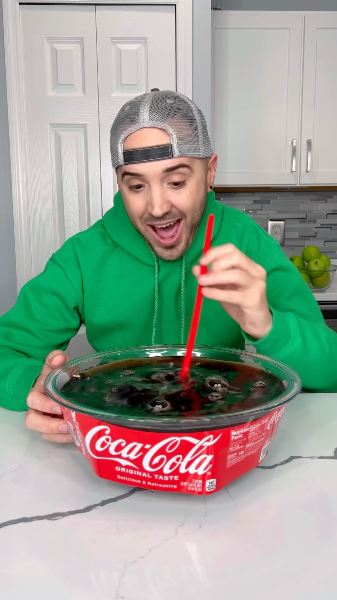 Monster drink his Coca-Cola? ?? #shorts