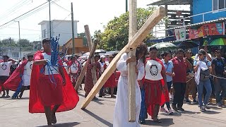 Cosoleacaque, Representación de la Pasión de Cristo - 2024