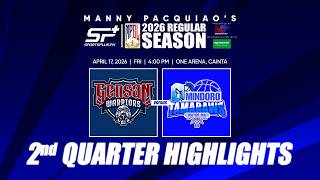 Mindoro Tamaraws Vs. Gensan Warriors - 2Nd Quarter Highlights
