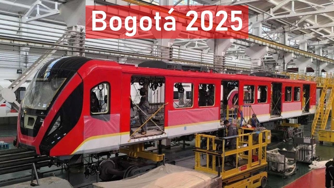 Los primeros vagones del metro de Bogotá ya están en producción