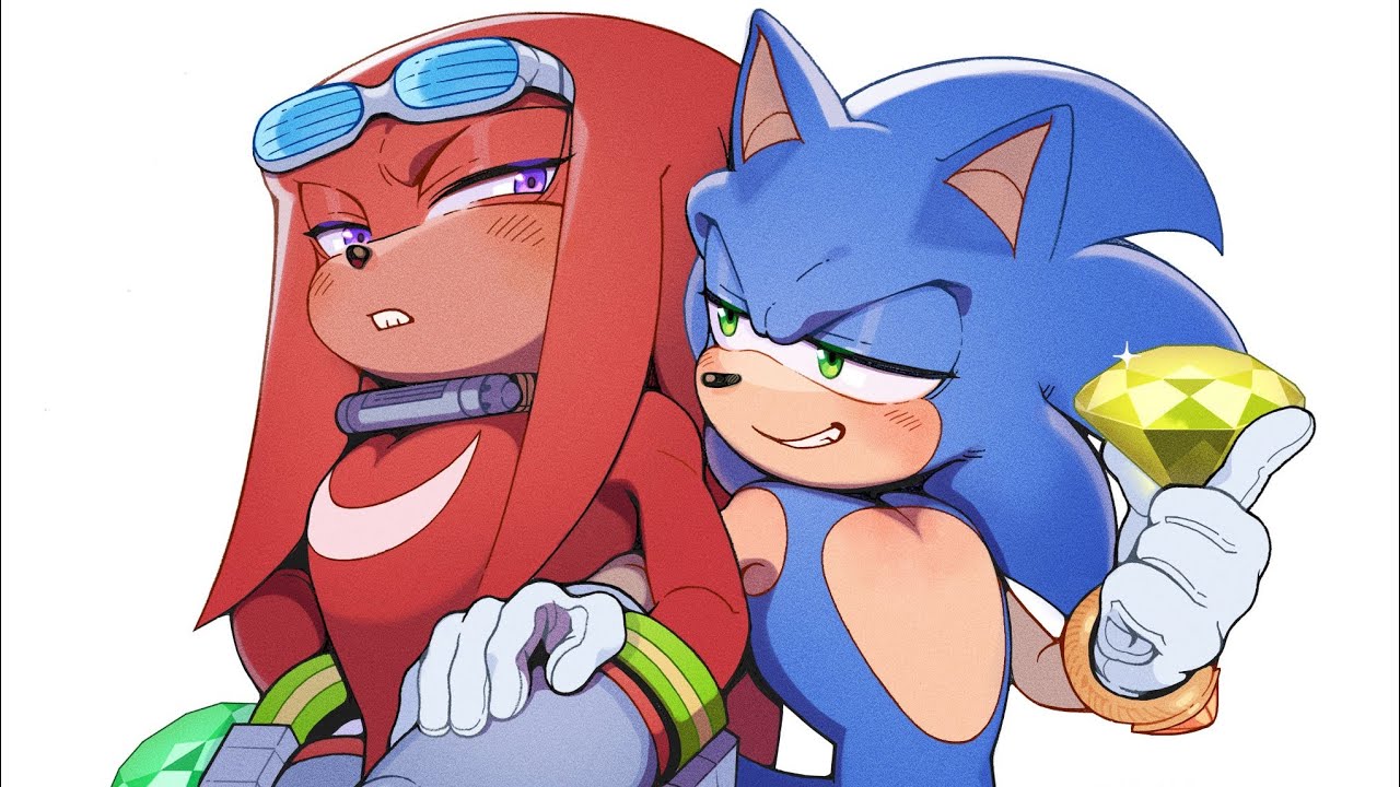 Sonic x knuckles/texting story/