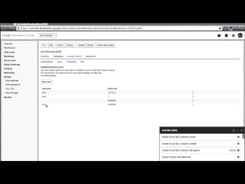 Connecting to Google Cloud SQL