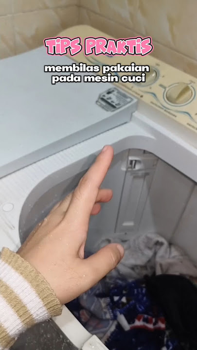practical tips for rinsing clothes in a 2-tub washing machine #diy #tipsandtricks #lifehacks #cre...