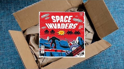 Space invaders - unboxing another discount board game