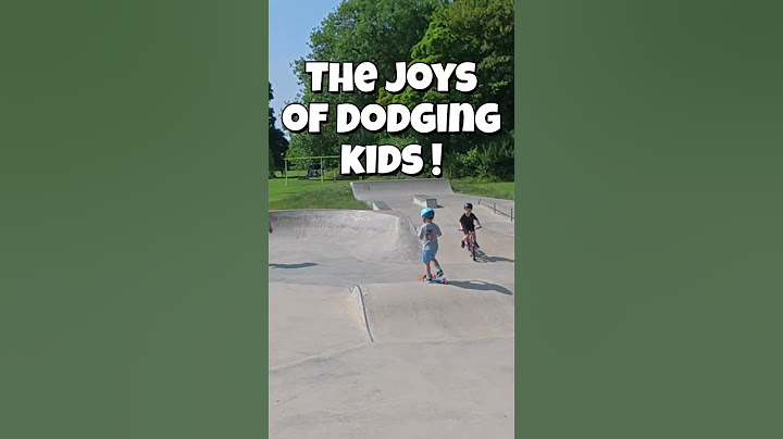 The joys of skateparks, and crap parents.
