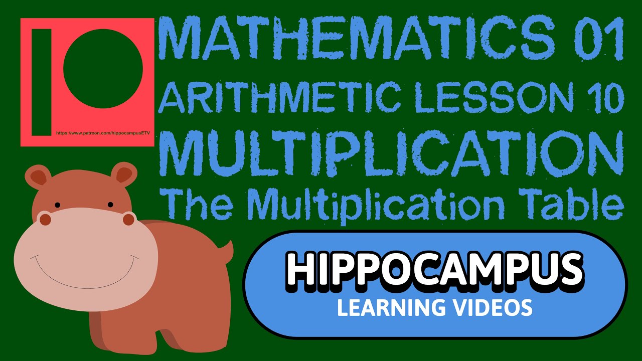 How To Master The Multiplication Table (Arithmetic Lesson 10) - YouTube