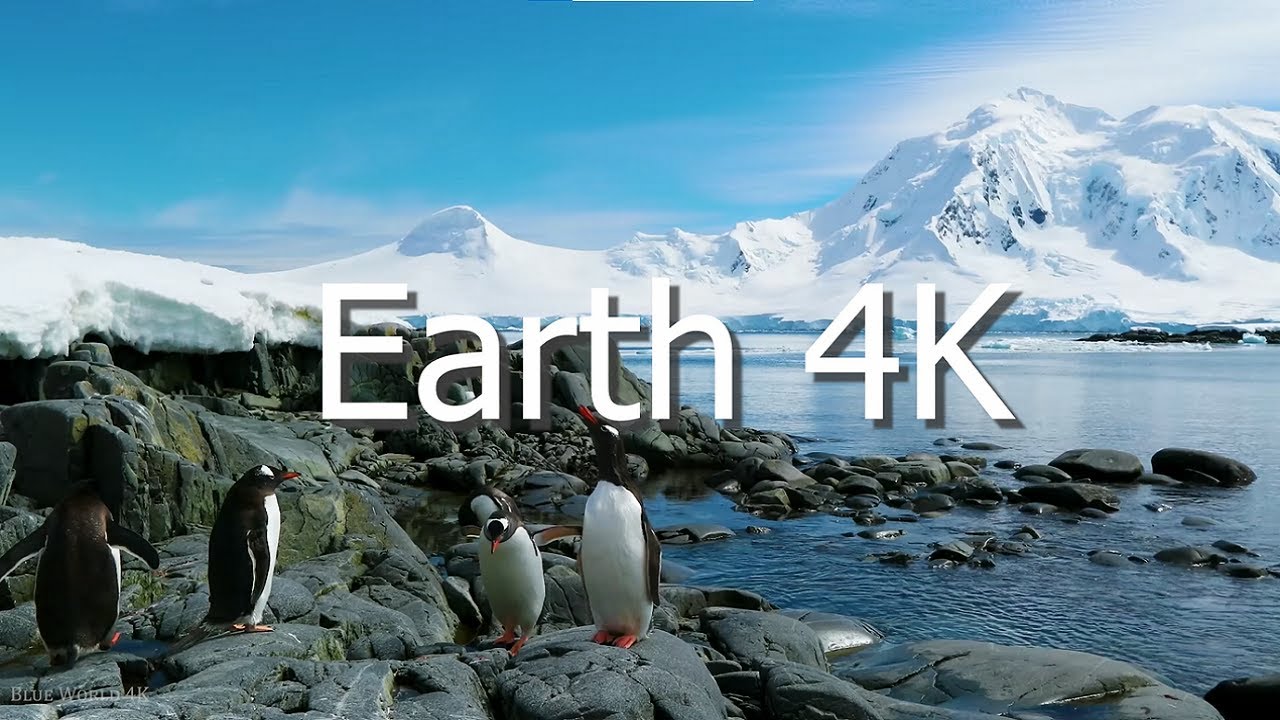 4K ULTRA HD EARTH - with Deep Calm and Scene Relaxation Music. - YouTube