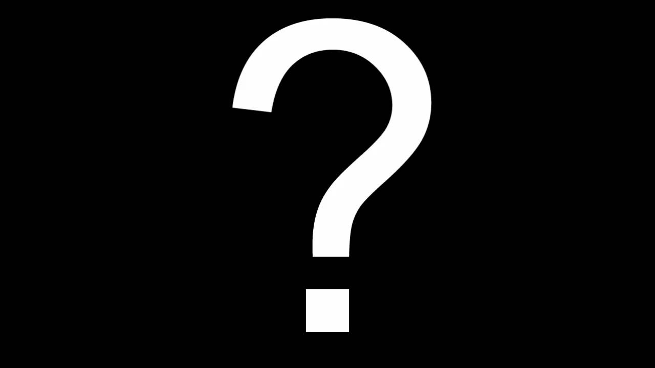 Знак вопроса картинка на черном фоне