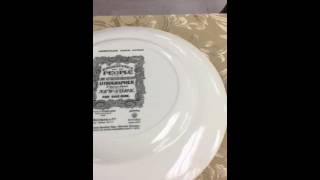 Currier and Ives plates