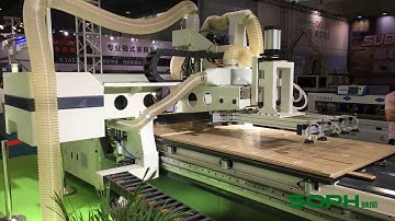 CNC NETSTING Machine MSK2513A (2018.03.28 CIFM/interzum)