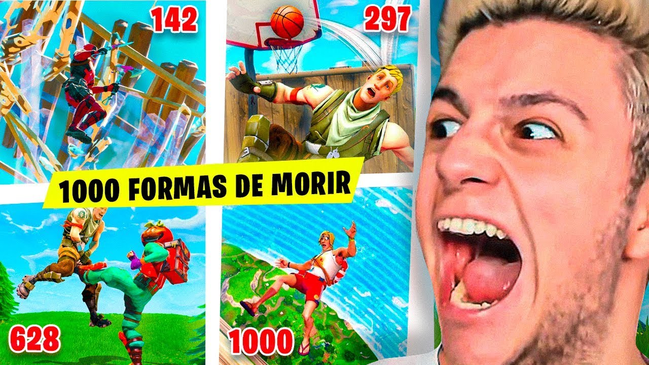 ⁣1000 FORMAS DE MORIR EN FORTNITE | Ampeterby7