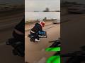 Biker Challenges a One-Wheel Rider to a RACE 😳