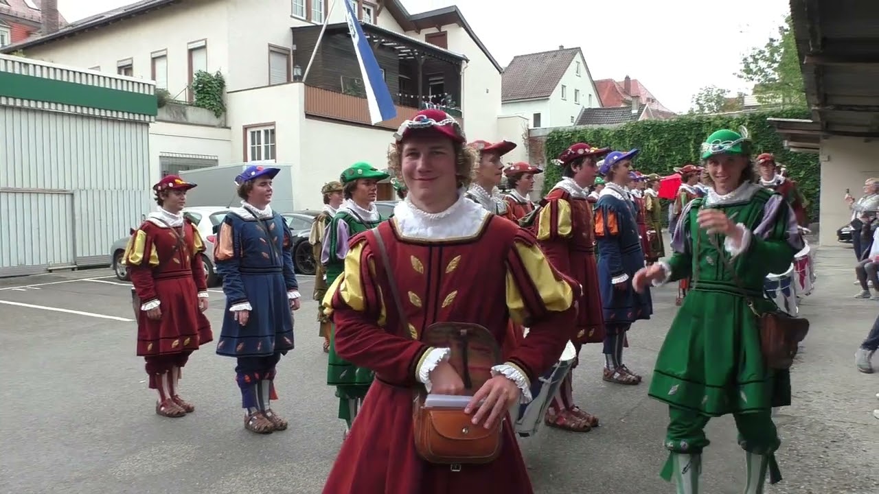 Landsknechte 2025  Rutensamstag 26 7 2025 Rutenfest Ravensburg
