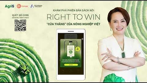 AgriS x Fonos | Sách nói Right To Win - Cửa thắng của nông nghiệp Việt - Lời mở đầu