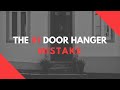 #1 Lawn Care Marketing Door Hanger Mistake