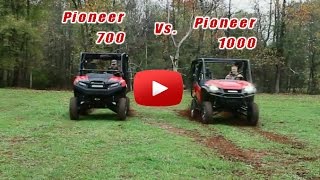 16 Pioneer 1000 Vs 700 Vs 500 Top Speed Hp Performance Comparison