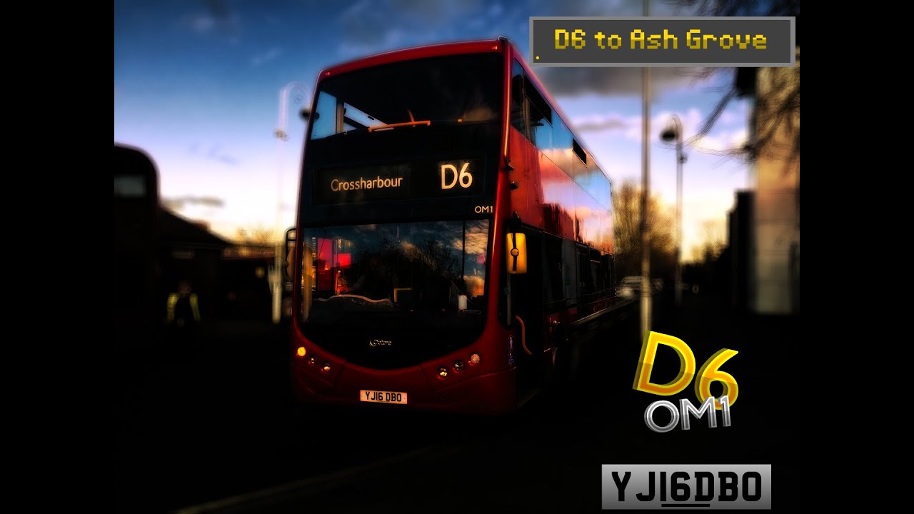 DEMONSTRATOR -- Late Upload -- Optare Metrodecker, OM1 (YJ16 DBO) -- On D6