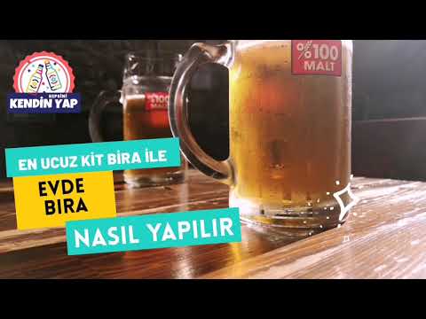 2,5 liraya evde 1 şişe bira yapmaya ne dersiniz? YAZ AŞKI bira kiti