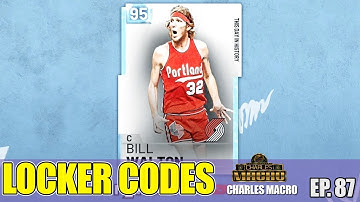 LOCKER CODES | DRIP PULLS | DIAMOND BILL WALTON | FREE PACKS KEYS INFO | NBA 2K19 | Ep. 87