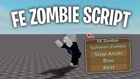 [ FE ] Zombie Animation Script - Only Work On R6 / Troll People And Friends | Roblox Script