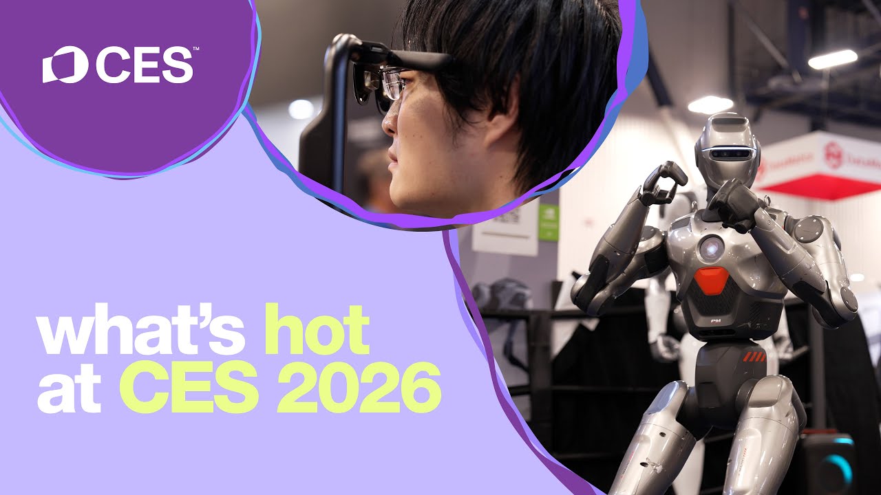 Hot Tech at CES 2026: The Future Just Dropped - YouTube