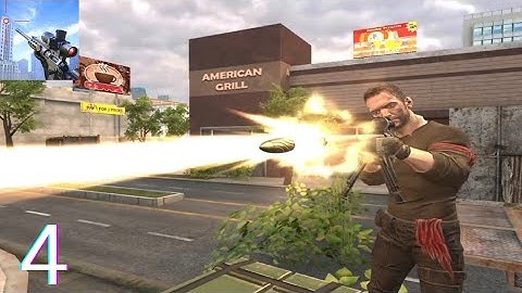 Sniper Zombie 2: Crime City Gameplay Walkthrough Part 4 Region 1 Boston (Android, iOS)