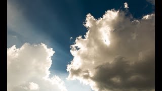 Clouds at Lakeside Area on a Sunny Day