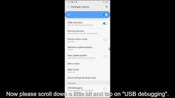 How To Enable OEM Unlocking, USB Debugging & Developer Mode in Samsung
