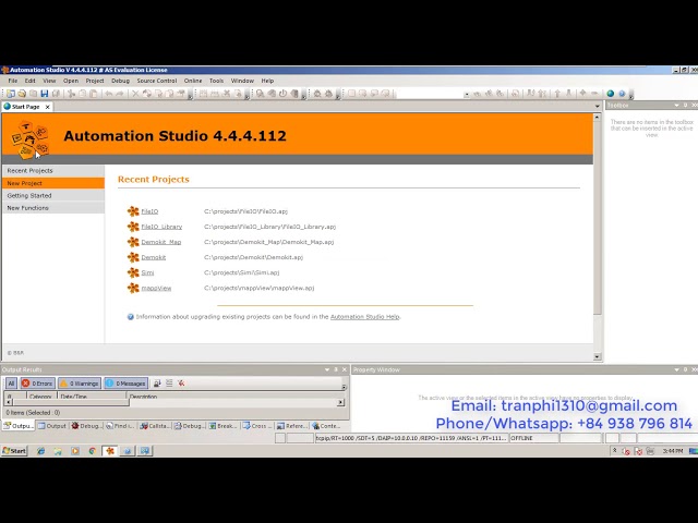 B&R Automation Studio 4: How to connect and upload online hardware's B&R PLC class=