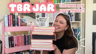 TBR jar prompts choose my May reads!! 💐