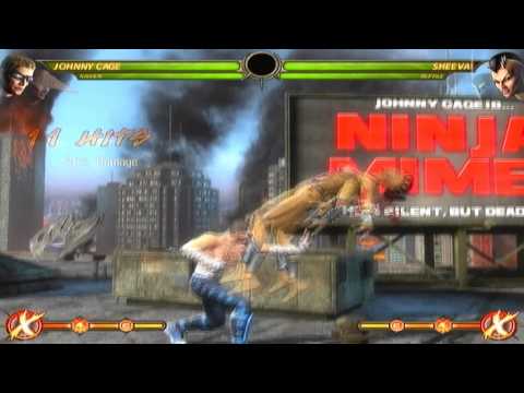 Johnny Cage 125% Combo MK9