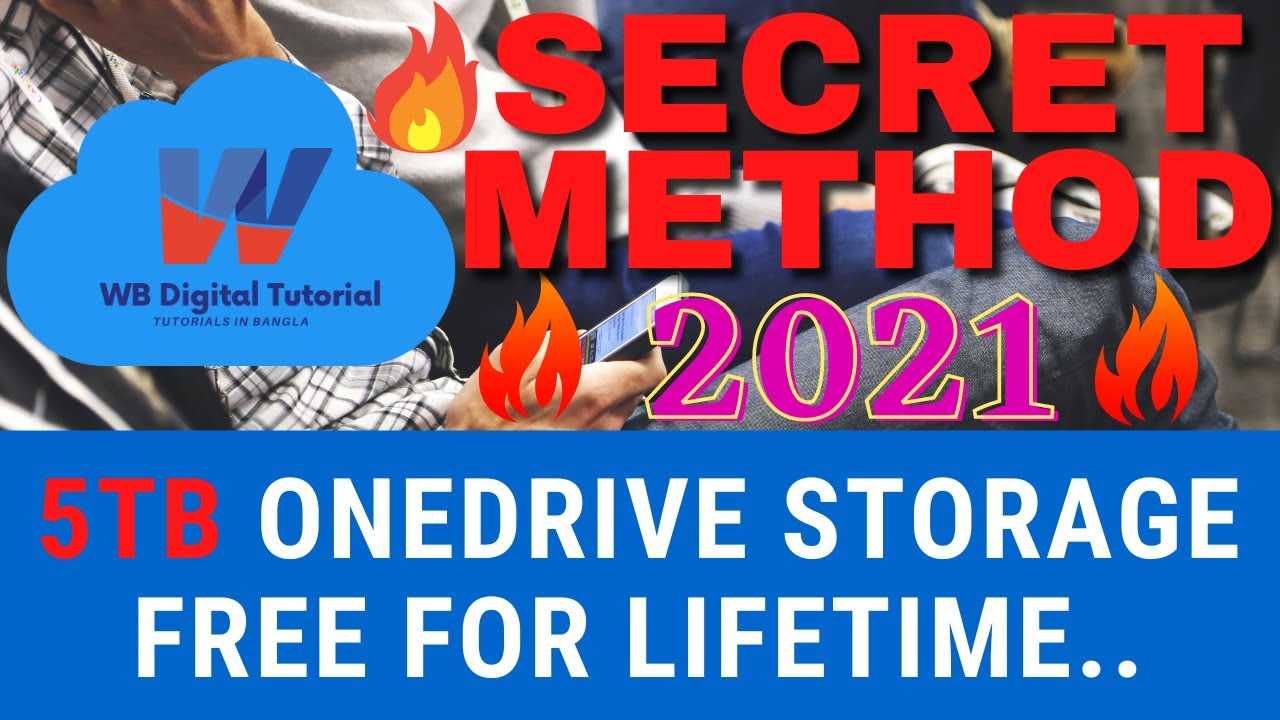 How to get onedrive 5tb storage for free private method youtube