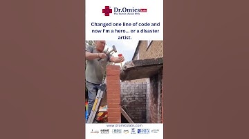 When you change one line of code