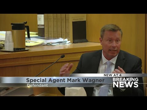 Special agent mark wagner takes the stand in his own defense