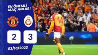 Manchester United vs Galatasaray 2 3   Highlights   Champions League 2023