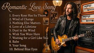 Best Romantic Rock Ballads 🎸 Slow Rock Classics 70s 80s 90s 💔 Timeless Love Songs Forever
