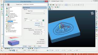 Autodesk powermill 2017 Basic tutorial 22 Corner pencil finishing