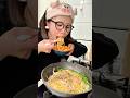 台所で濃厚ネチョネチョ麺すする母 #shorts