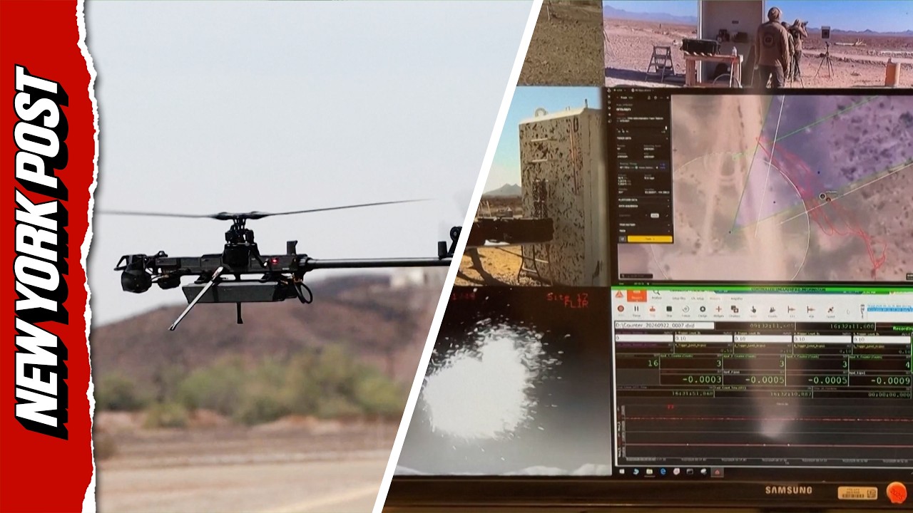 See Anduril’s Ghost-X Drone in Action as US Army Tests Border Defenses Against Cartel Drones